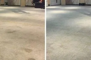 Before and After Carpet Cleaning